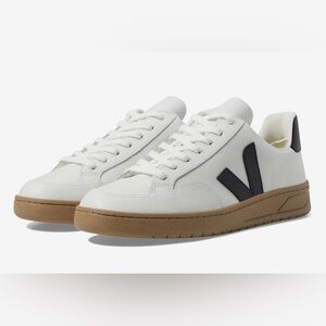 Veja White and Black Sneakers